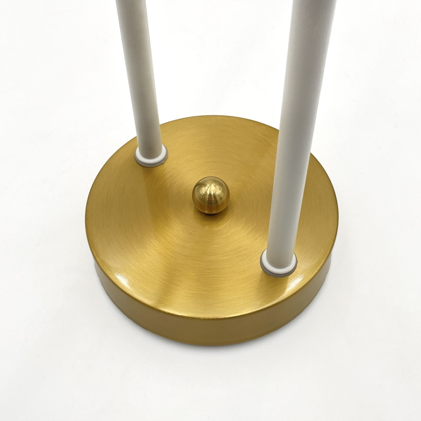 Brilagi - Plafondlampe MALIVA 4xE14/15W/230V guld/hvid