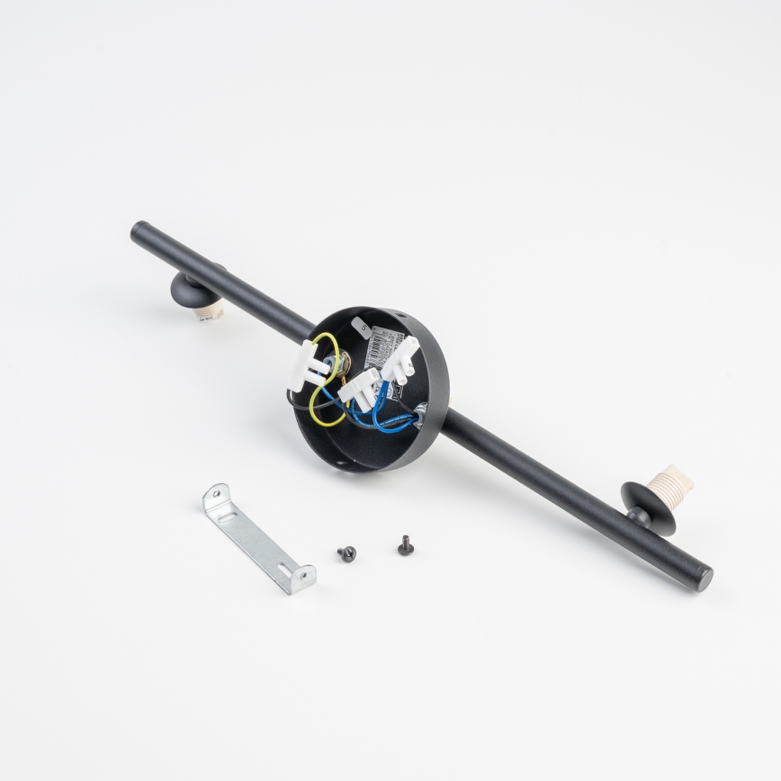 BRILAGI - Plafondlampe VULCANO 3xG9/8W/230V sort/røgfarvet