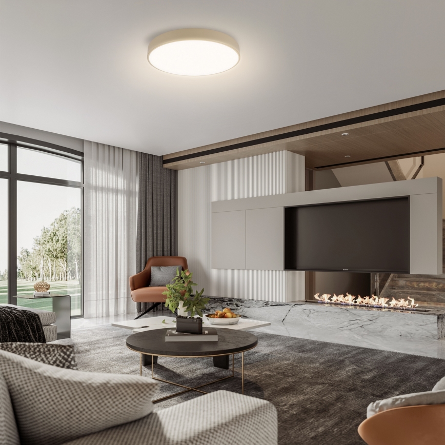 Brilagi - LED loftlampe POOL LED/48W/230V 3000/4500/6000K Ø 40 cm beige