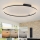 Brilagi - PORTOFINO dæmpbar LED-loftlampe LED/85W/230V 3000-6000K Ø 120 cm sort + fjernbetjening