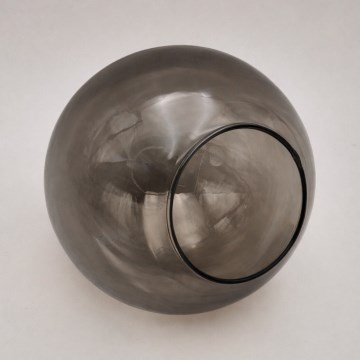 Brilagi - Reserveglas til lysekrone og lampe MALIVA E14 Ø 13 cm røgfarvet