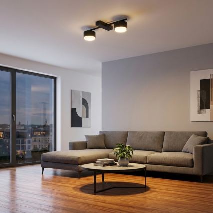 Brilagi - LED RGB+CCT Dæmpbar loftspot MONO 2xGX53/14W/230V 2700-6500K Wi-Fi Tuya sort