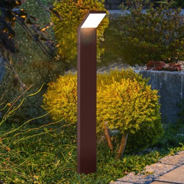 Brilagi - RIANO LED udendørslampe 8W/230V brun IP65 80 cm