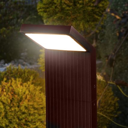 BRILAGI - RIANO LED udendørslampe 8W/230V brun IP65 80 cm