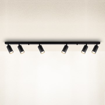 Brilagi - SELE DIAMANT spotlampe 6xGU10/30W/230V, sort