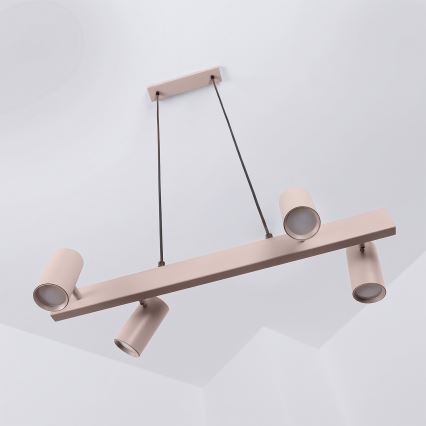 BRILAGI - SELE pendel med wire 4xGU10/30W/230V beige