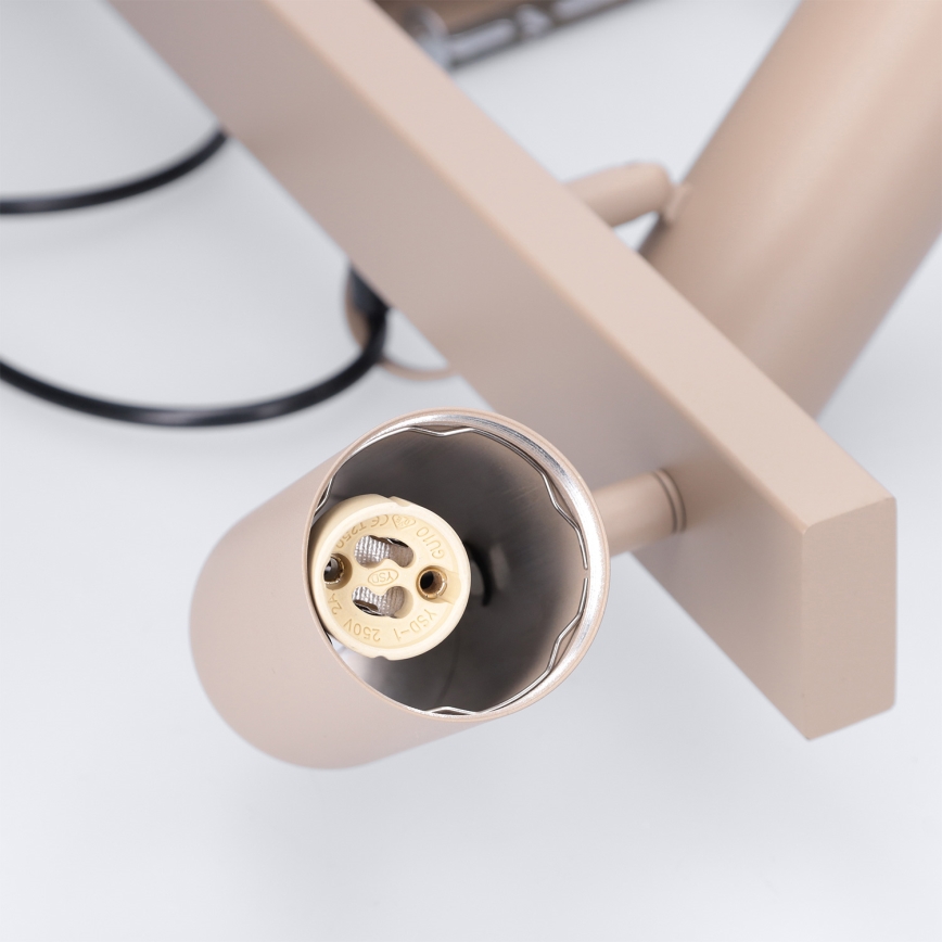 BRILAGI - SELE pendel med wire 4xGU10/30W/230V beige