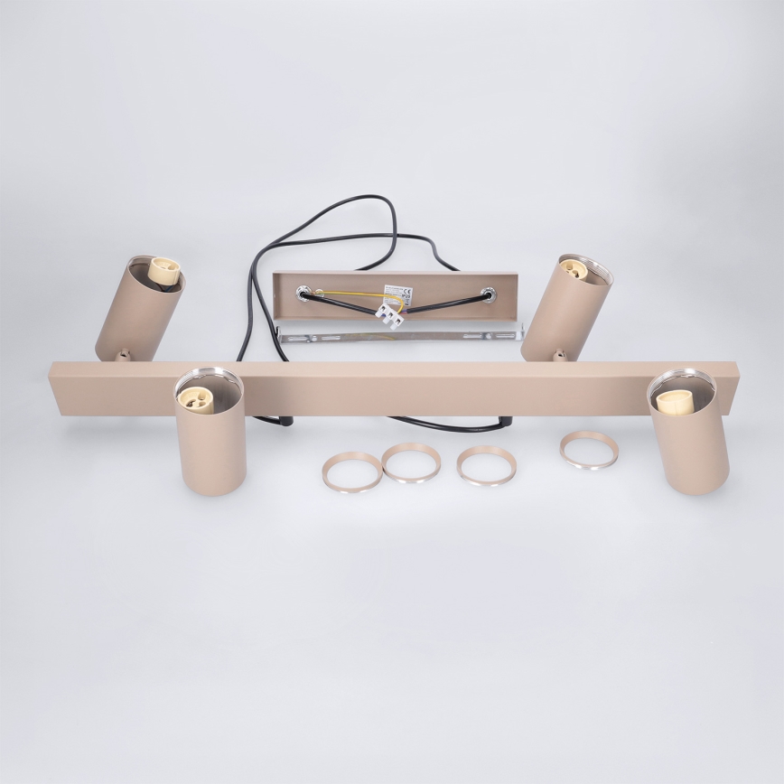 BRILAGI - SELE pendel med wire 4xGU10/30W/230V beige