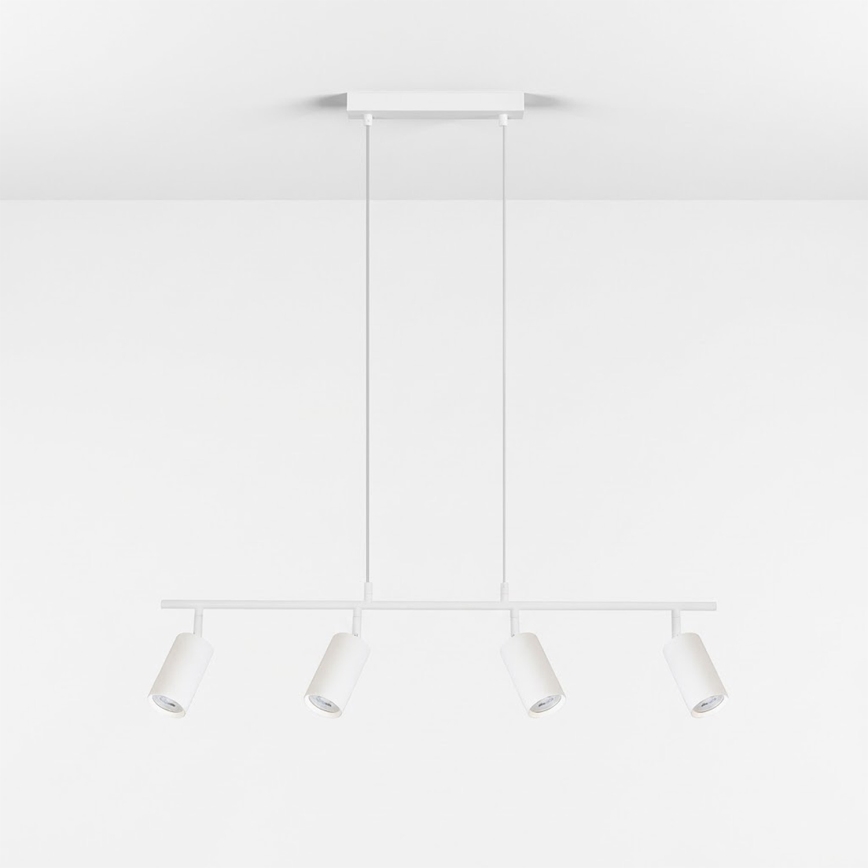 Brilagi - SELE pendel på kabel 4xGU10/30W/230V hvid