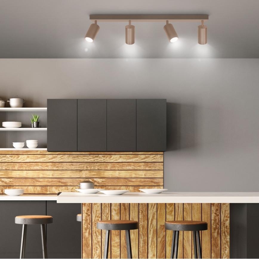 Brilagi - SELE spotlampe 4xGU10/30W/230V beige