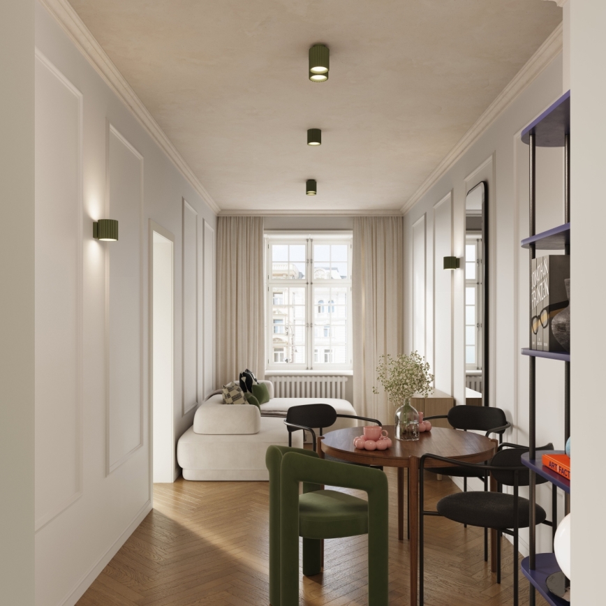 Brilagi - SFERA LED-spot 1xGU10/10W/230V, Ø 10 cm, grøn
