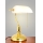 Brilagi - Skrivebordslampe BANK OFFICE 1xE27/60W/230V guld/hvid