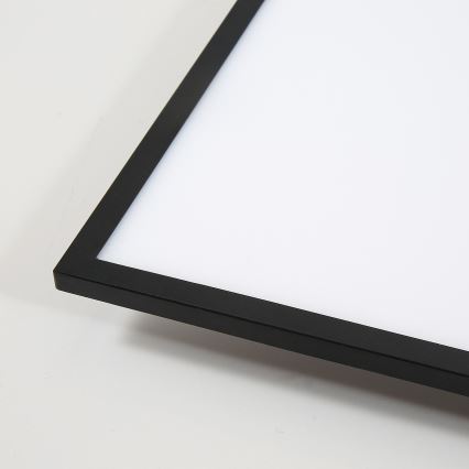 Brilagi - Dæmpbar LED-loftarmatur SLIMFRAME LED/58W/230V 60x60 cm 3000-6000K sort + fjernbetjening