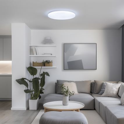 Brilagi - SMART dæmpbar LED-loftlampe 36W/230V Ø 48 cm 3000-6000K Wi-Fi Tuya Beacon + fjernbetjening