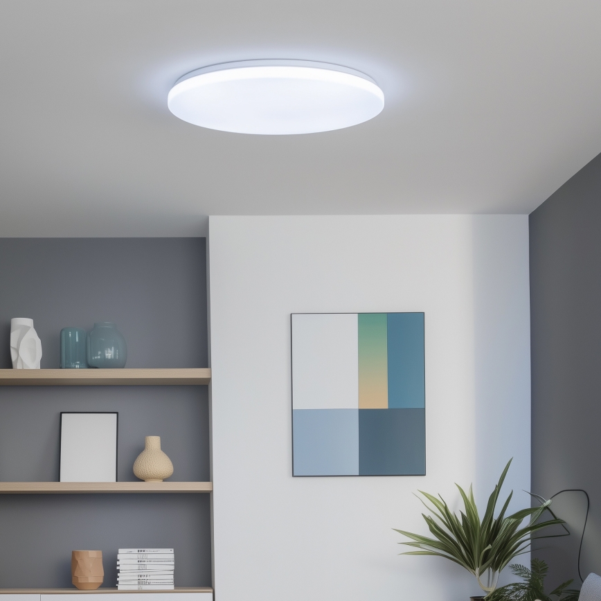 Brilagi - SMART dæmpbar LED-loftlampe 36W/230V Ø 48 cm 3000-6000K Wi-Fi Tuya Beacon + fjernbetjening