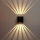 Brilagi - Soldrevet LED væglampe BLOCK LED/2W/3,7V IP44
