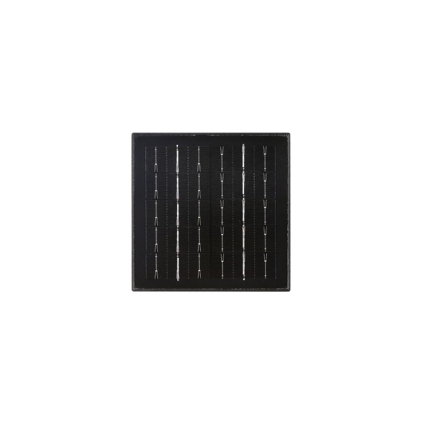Brilagi - Soldrevet LED væglampe BLOCK LED/2W/3,7V IP44