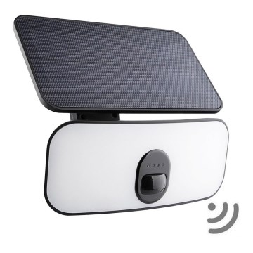 Brilagi - Soldrevet LED væglampe med bevægelses- og skumringssensor ROOF LED/13W/5V 4000 mAh IP65