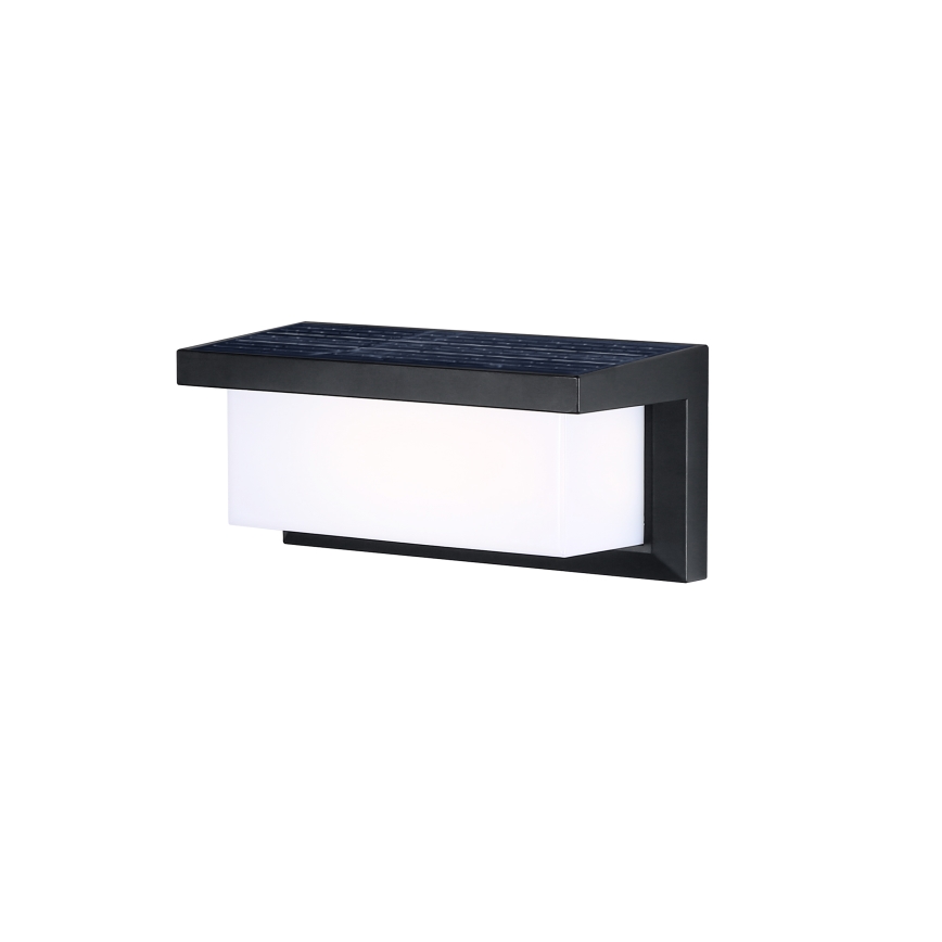Brilagi - Soldrevet LED væglampe med sensor BRICKY LED/5W/6V 4000 mAh IP65