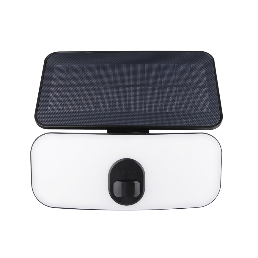 Brilagi - Soldrevet LED væglampe med sensor ROOF LED/13W/5V 4000 mAh IP65