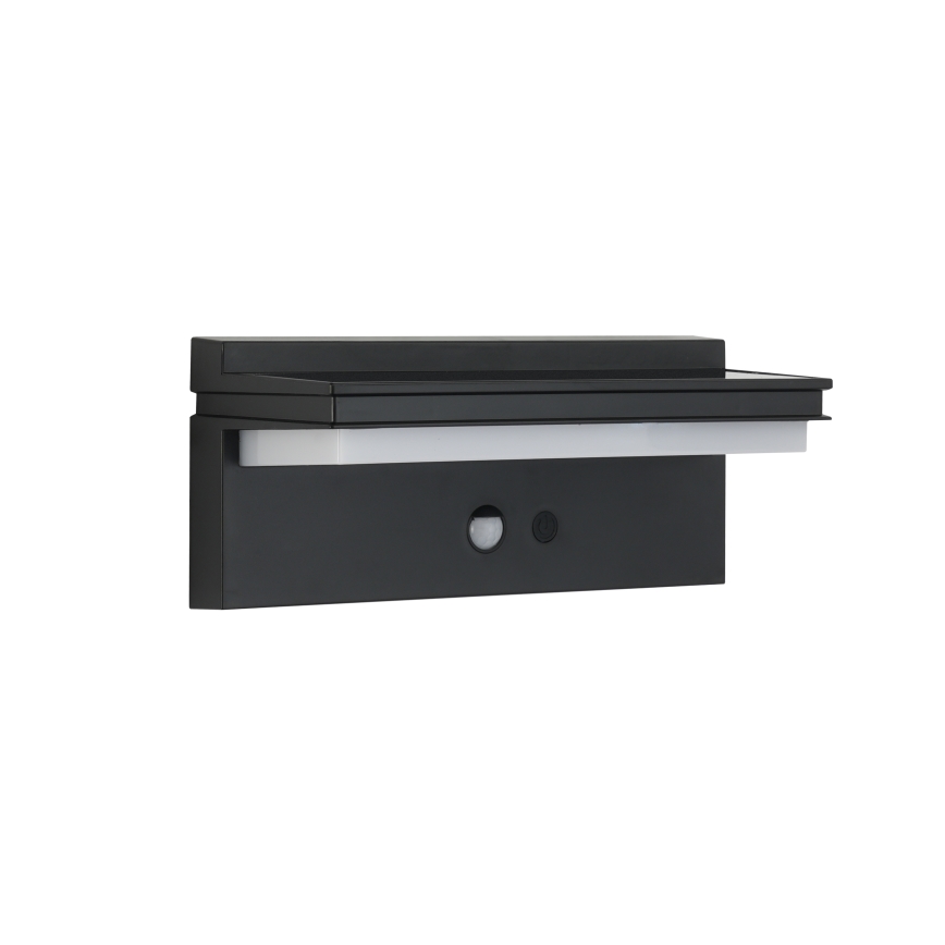 Brilagi - Soldrevet LED væglampe med sensor SOL SENSE LED/10W/3,7V 4000 mAh IP44