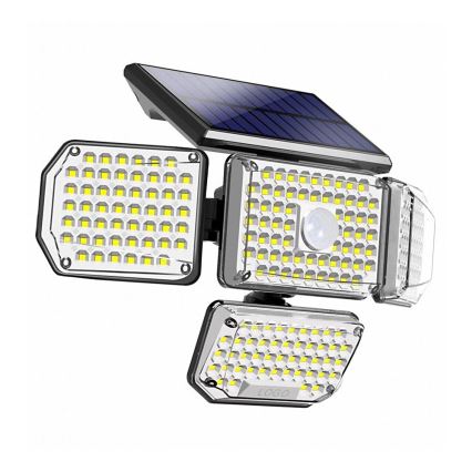 Brilagi - Soldrevet LED væglampe med sensor WALLIE LED/5W/5,5V 2400 mAh IP65