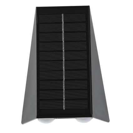 Brilagi - Soldrevet LED væglampe PYRAMID LED/2W/3,2V 1300 mAh IP54