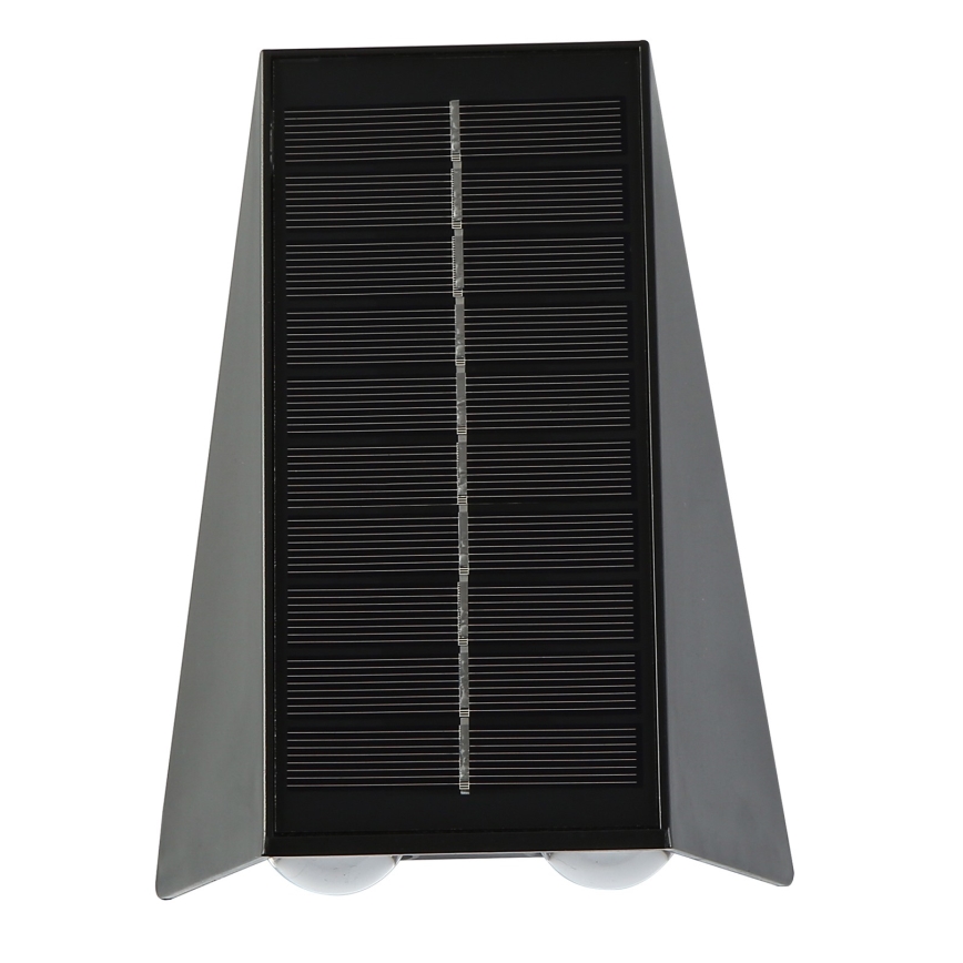 Brilagi - Soldrevet LED væglampe PYRAMID LED/2W/3,2V 1300 mAh IP54