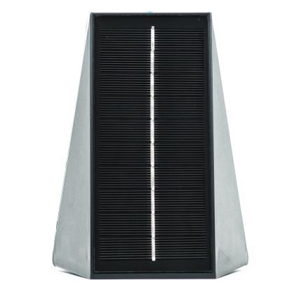Brilagi - Soldrevet LED væglampe PYRAMID LED/2W/3,2V 1300 mAh IP54