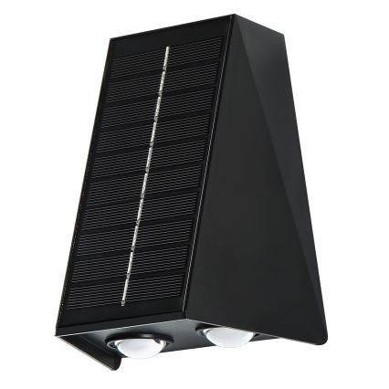 Brilagi - Soldrevet LED væglampe PYRAMID LED/2W/3,2V 1300 mAh IP54