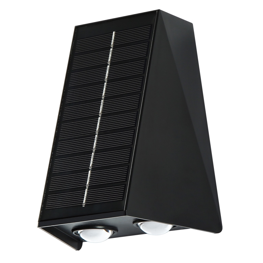 Brilagi - Soldrevet LED væglampe PYRAMID LED/2W/3,2V 1300 mAh IP54