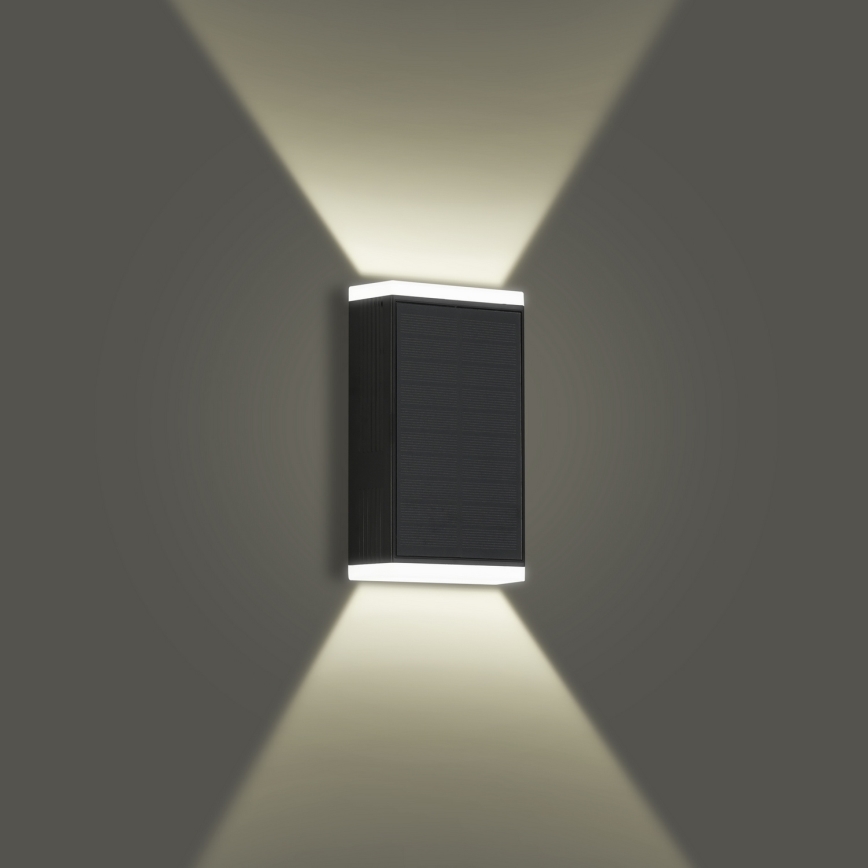 Brilagi - Soldrevet LED væglampe SOL GUARD LED/2W/3,7V 2000 mAh IP45