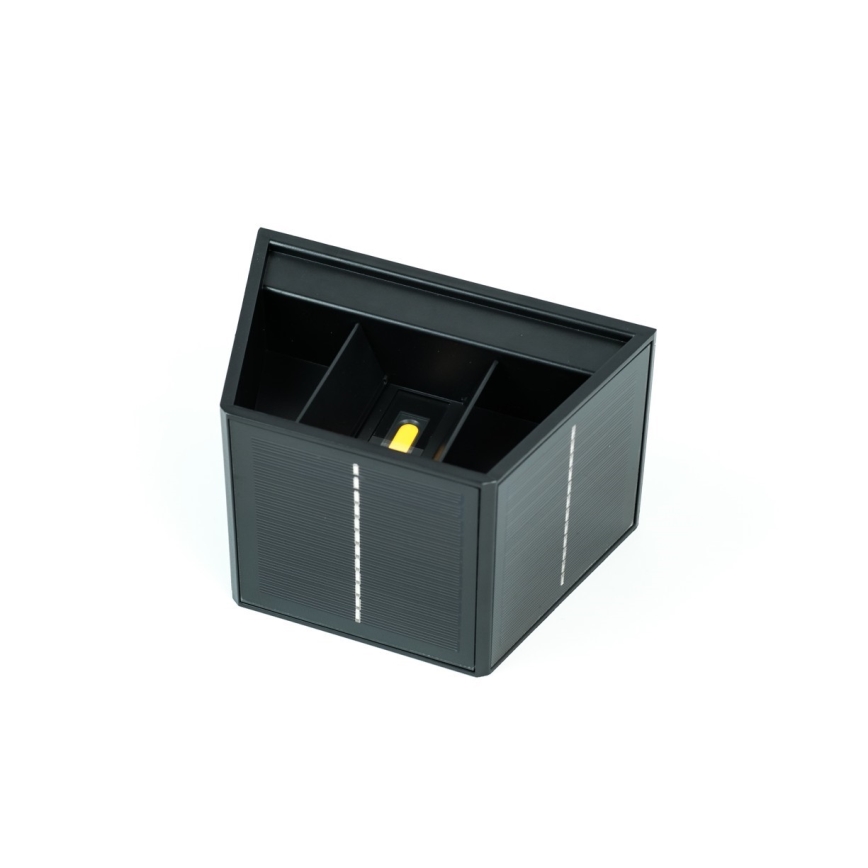 Brilagi - Soldrevet LED væglampe SOLAR CUBE LED/2W/3,2V 1300 mAh IP54