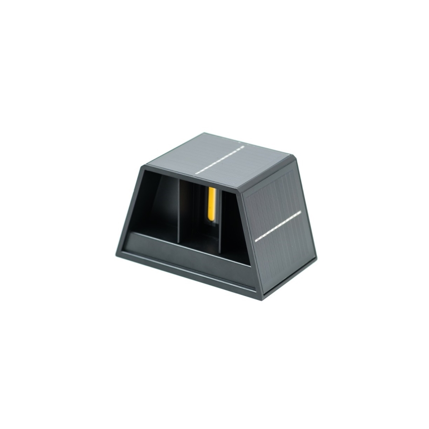 Brilagi - Soldrevet LED væglampe SOLAR CUBE LED/2W/3,2V 1300 mAh IP54