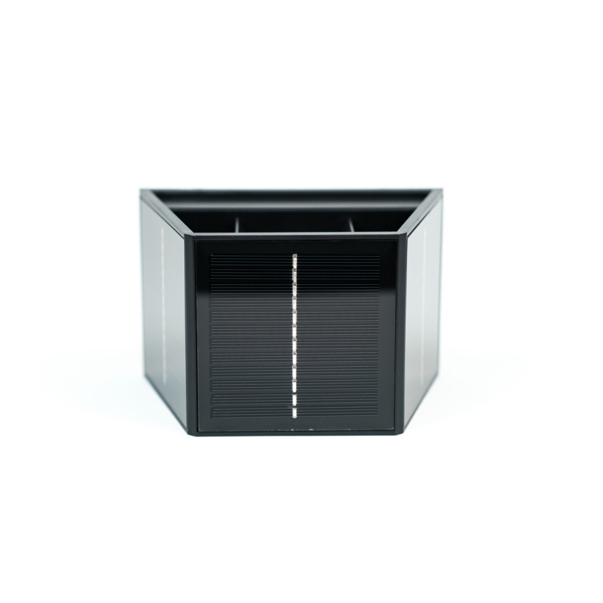 Brilagi - Soldrevet LED væglampe SOLAR CUBE LED/2W/3,2V 1300 mAh IP54