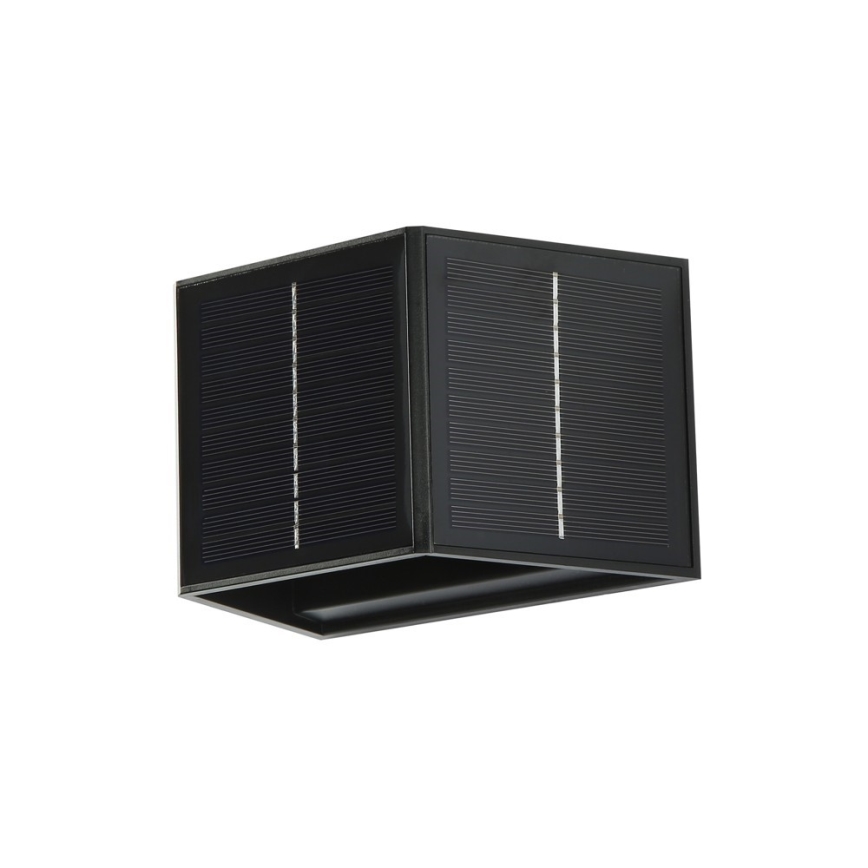 Brilagi - Soldrevet LED væglampe SOLAR CUBE LED/2W/3,2V 1300 mAh IP54