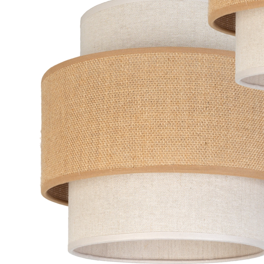 Brilagi - SPACE pendel med wireophæng 3xE27/60W/230V, Ø 40 cm, beige/creme