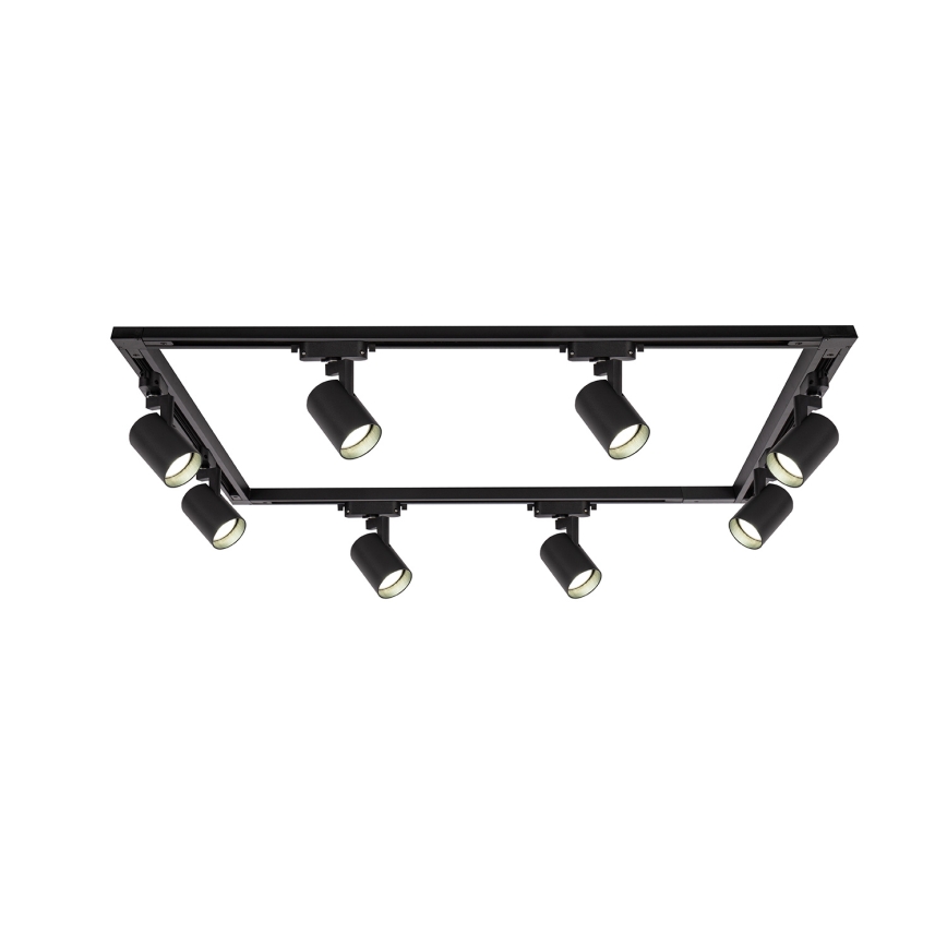 Brilagi - Spot i skinnesystem HUSKY 8xGU10/10W/230V sort