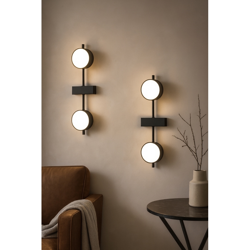 Brilagi - Spotarmatur 2xGX53/12W/230V, sort