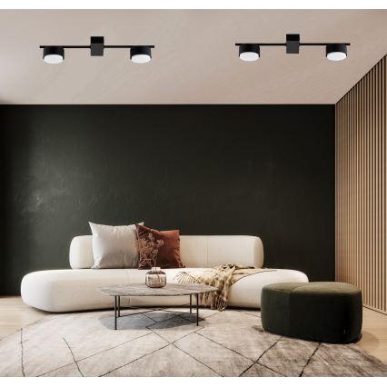 Brilagi - Spotarmatur 2xGX53/12W/230V, sort