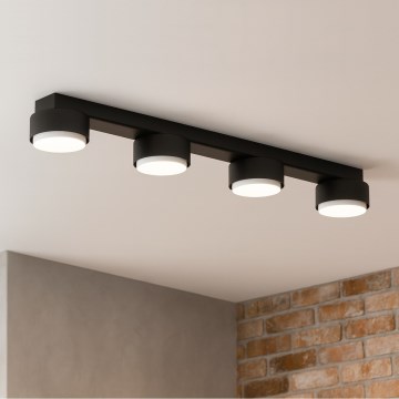 Brilagi - Spotarmatur 4xGX53/12W/230V, sort