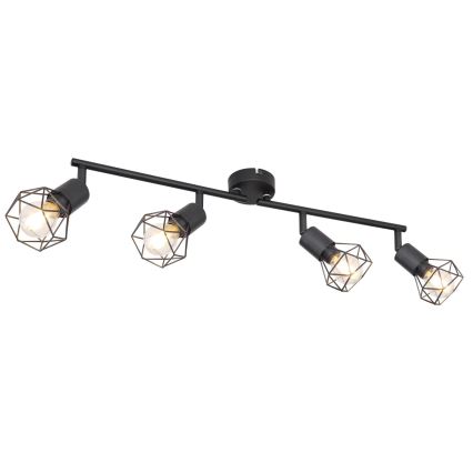 Brilagi - Spotarmatur CAGE 4xE14/40W/230V
