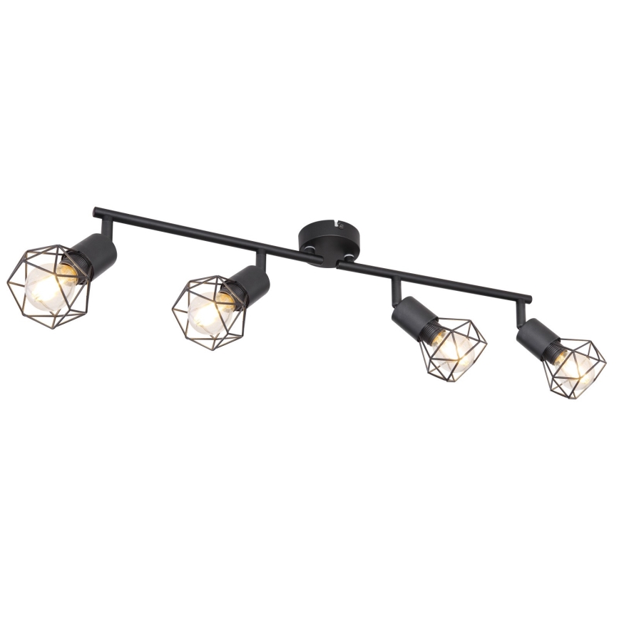 Brilagi - Spotarmatur CAGE 4xE14/40W/230V