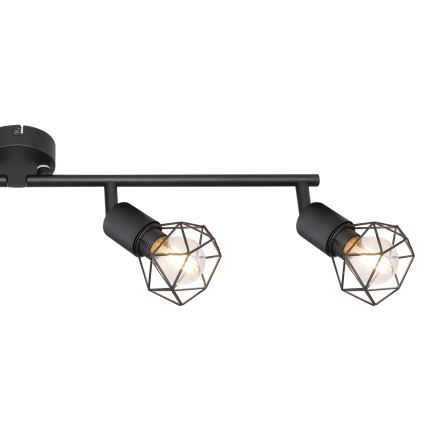 Brilagi - Spotarmatur CAGE 4xE14/40W/230V