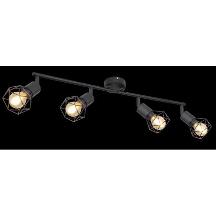 Brilagi - Spotarmatur CAGE 4xE14/40W/230V