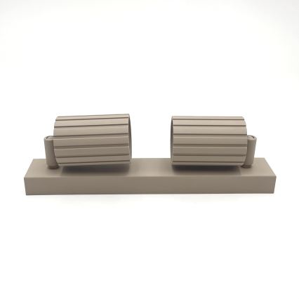 Brilagi - Spotarmatur CRISPINA 2xGU10/10W/230V beige