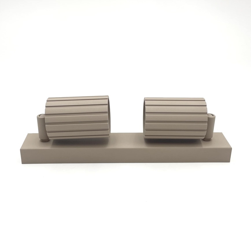 Brilagi - Spotarmatur CRISPINA 2xGU10/10W/230V beige