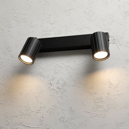 Brilagi - Spotarmatur CRISPINA 2xGU10/10W/230V sort