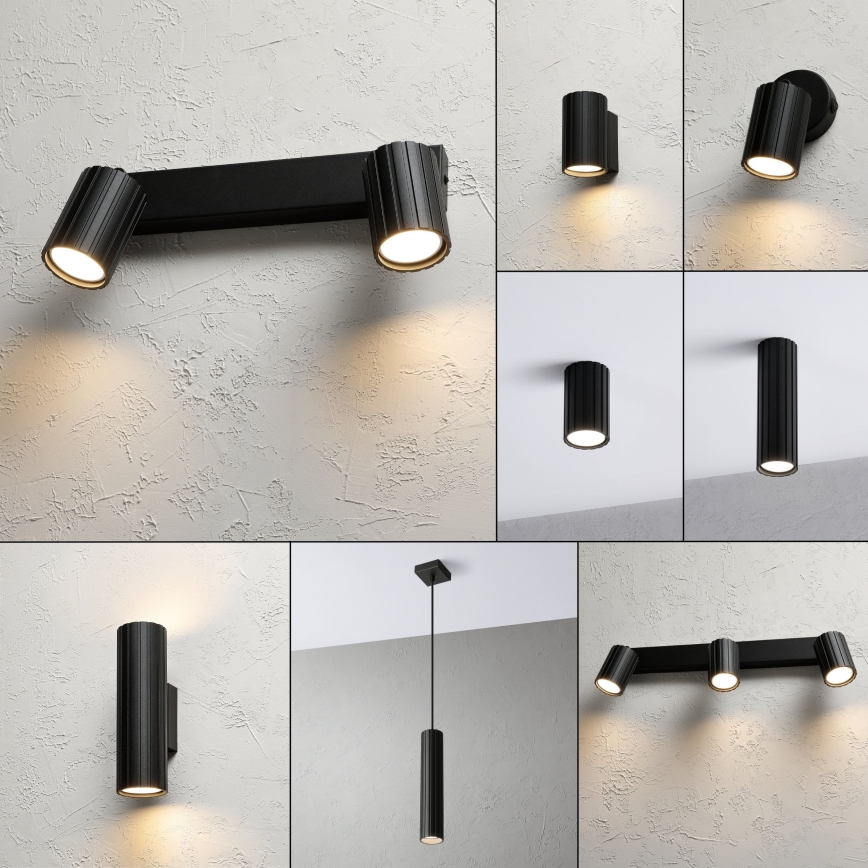 Brilagi - Spotarmatur CRISPINA 2xGU10/10W/230V sort