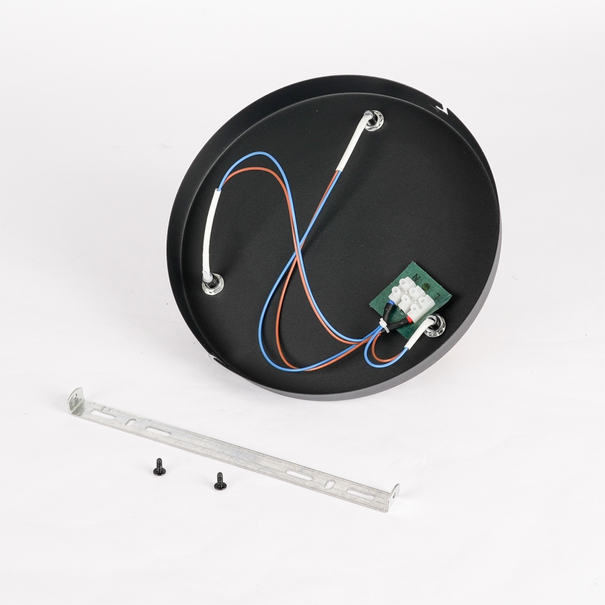 Brilagi - Spotarmatur HYGGE 3xE14/15W/230V sort/røgfarvet